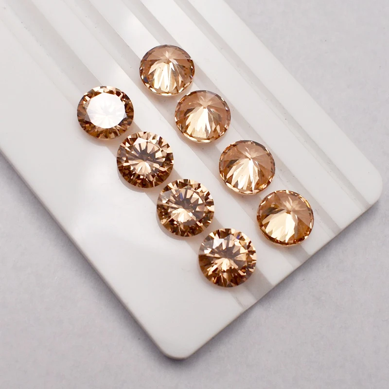 Champagne Color Moissanite Pass Diamond Tester Pen GRA Certificates D VVS1 Top Belgium Cut Cheapest Factory Price Moissanite