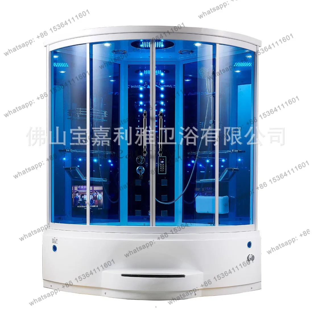 Integral shower room Integrated bathroom Steam sauna room Shower bath Massage room