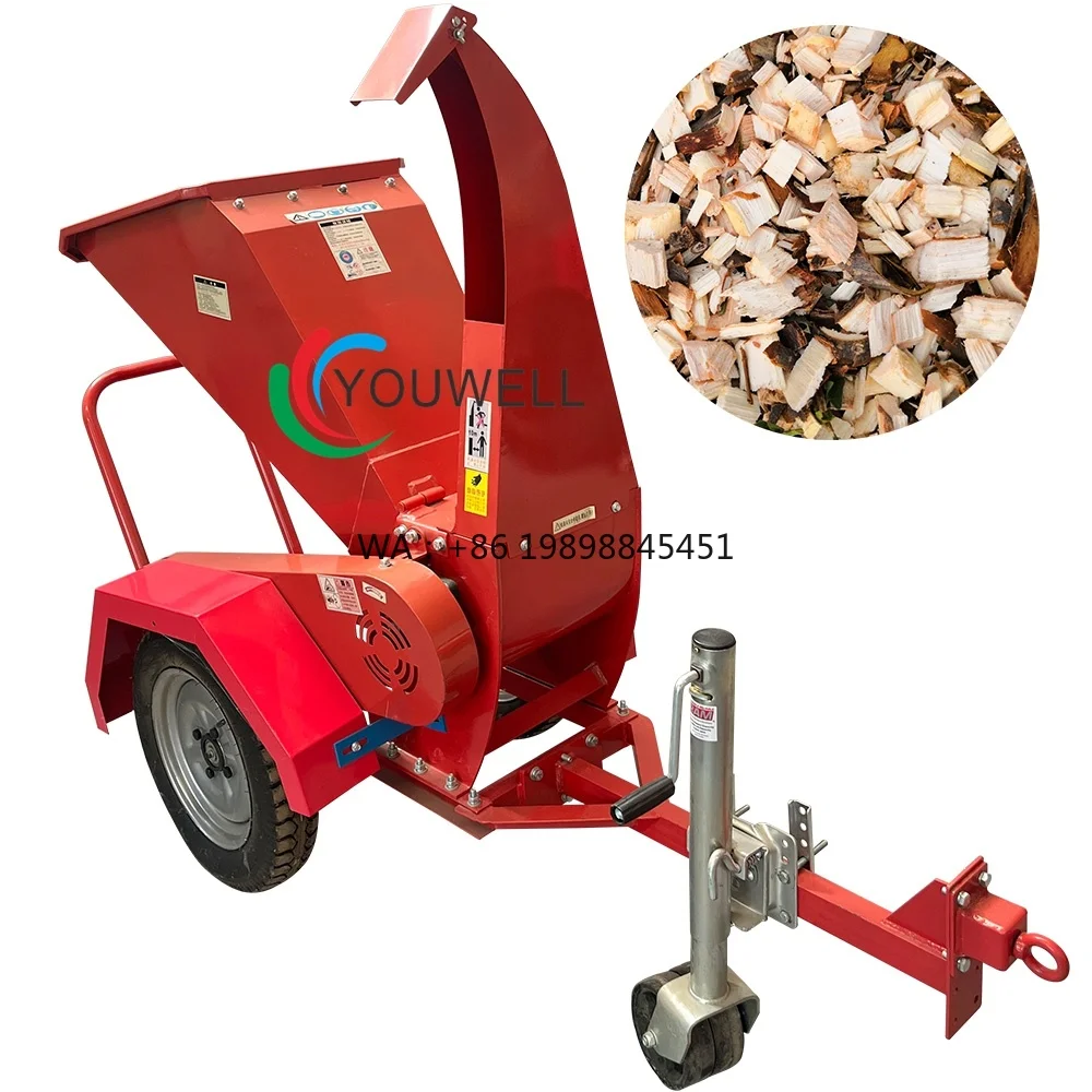 Forestry Wood Shredder Certified Wood Branch Crusher Wholesale Price OEM Manufacturer
