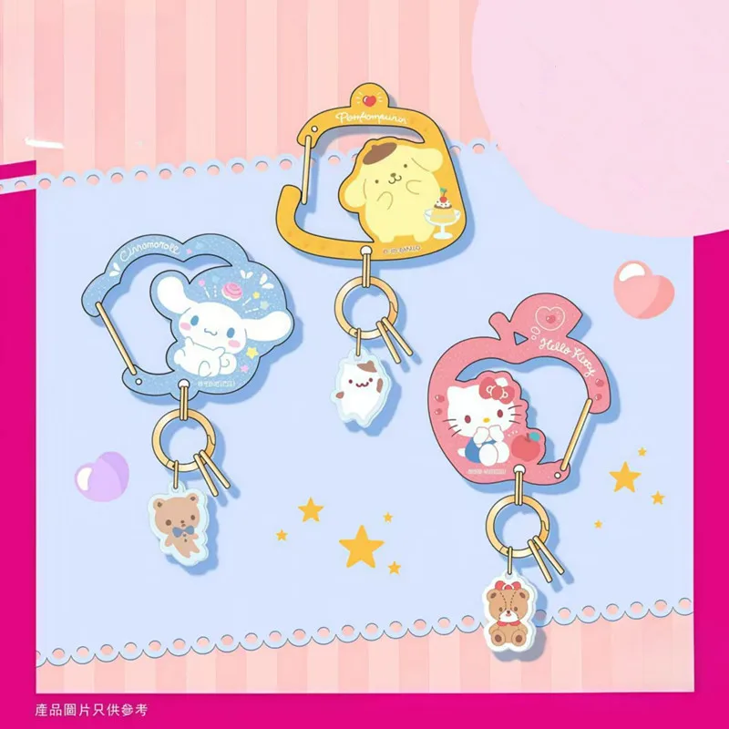 

Новый стиль Limit Sanrio мультфильм милый Hello Kitty Kuromi Cinnamoroll POMPOMOURIN акриловый брелок лучший друг девушка подарки на день рождения