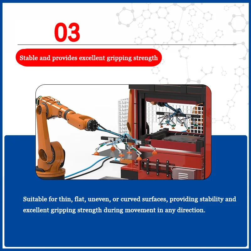 Polyurethane Suction Cup Bff30/60/80P Fcf50/75P Special for Stamping Sheet Metal Oil-Resistant and Wear-Resistant