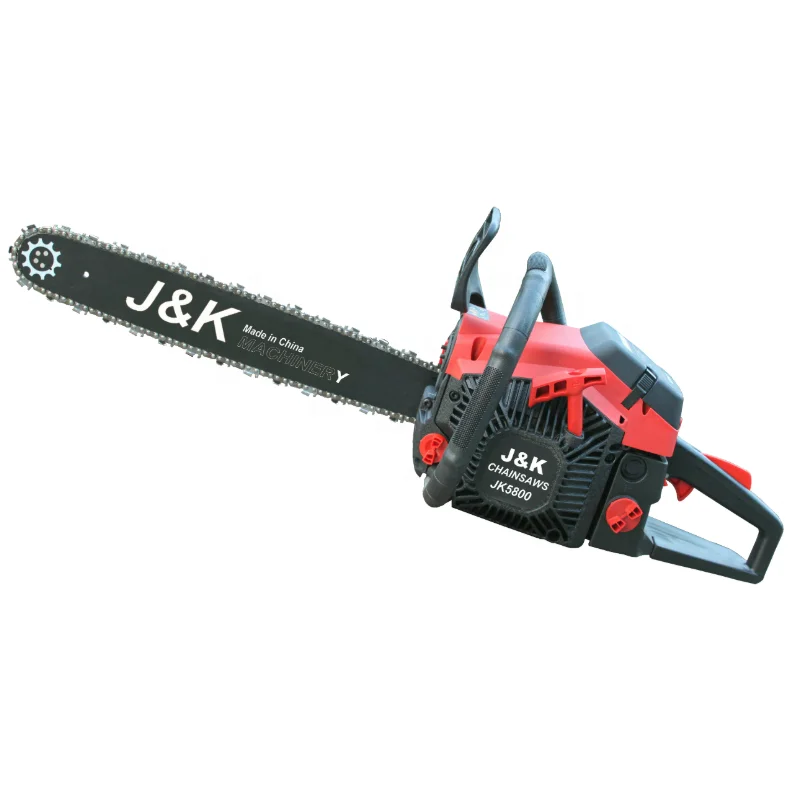 

2.5KW with 18 20 22inch guide bar 58cc gasoline Chainsaw