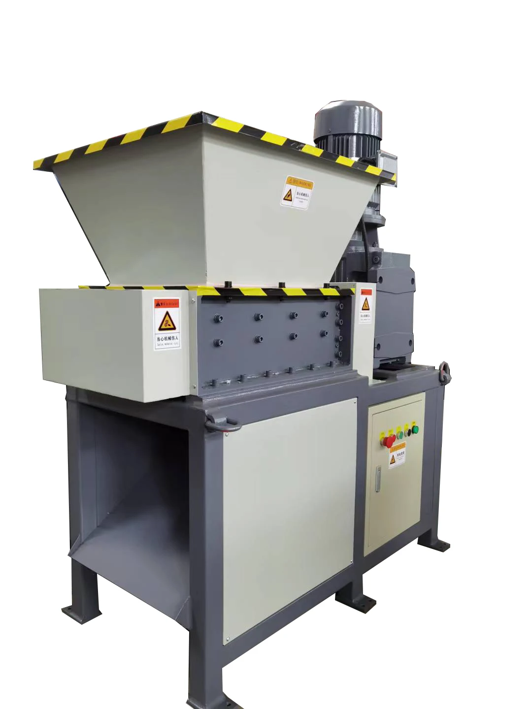 Small Silent Shredder 5.5Kw Mini Metal Shredder Steel Shredding Machine Waste Cable Copper Wire Shredder