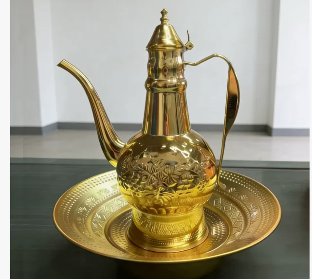 For Ethnic Style Hand Washing Pot Theme Restaurant Interior Decoration Uyghur Folk Gift Supplies Kettle