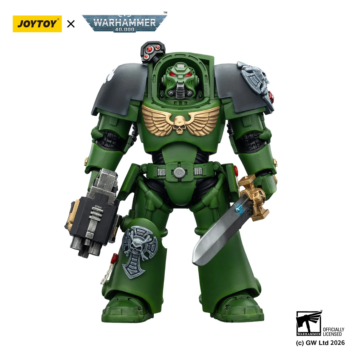JOYTOY Warhammer 40.000 1/18 Actiefiguren Terminator Black Templars Dark Angels Imperial Fists White Scars Salamanders