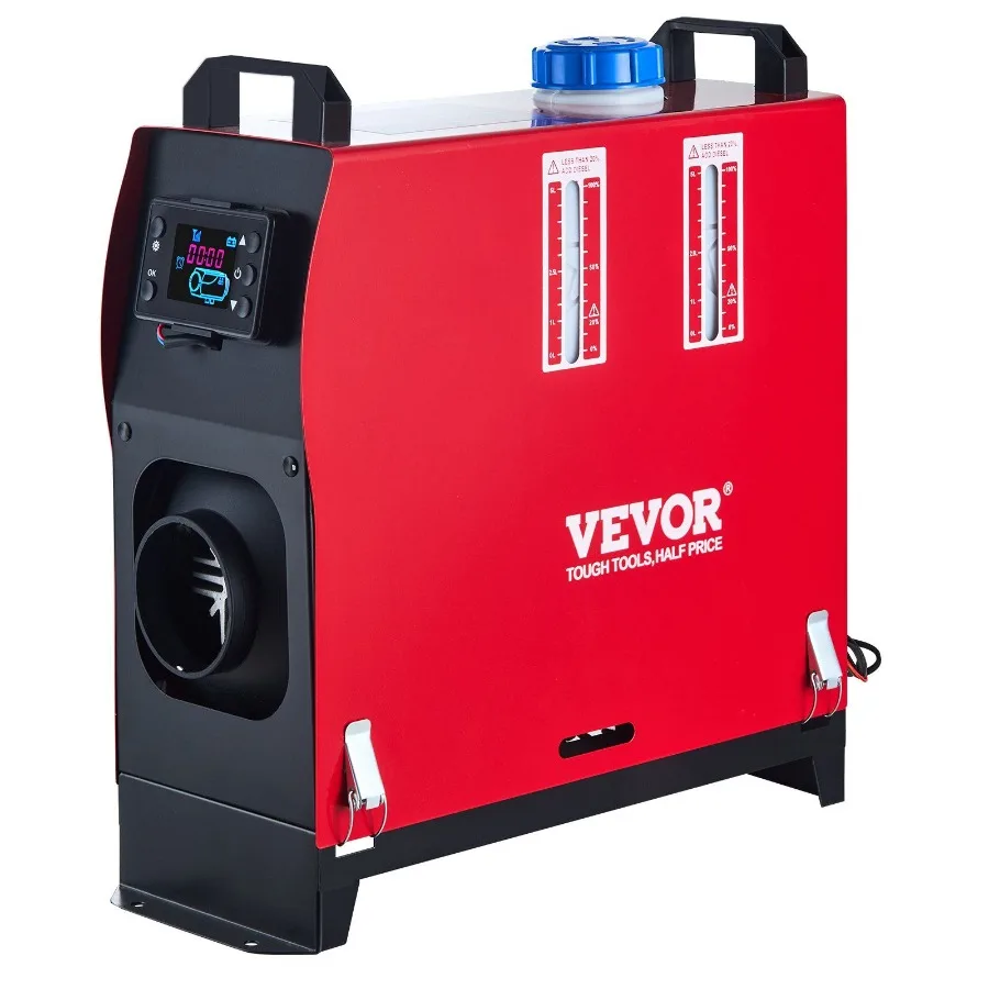 5KW 디젤 공기 히터 올인원 12V 디젤 주차 히터 소음기 5000W 디젤 히터 LCD 스위치 포함 RV용 리모컨