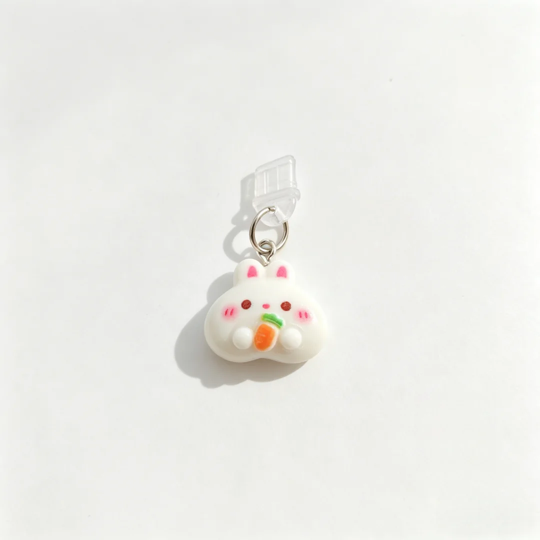 Picture 4: Cartoon Animal Phone Dust Plug, Phone Charging Port Protective Cover, Universal Anti-Dust and Anti-Dirt Decorative Accessory for Apple and Android Phones, Decorative Gift for Everyday Use