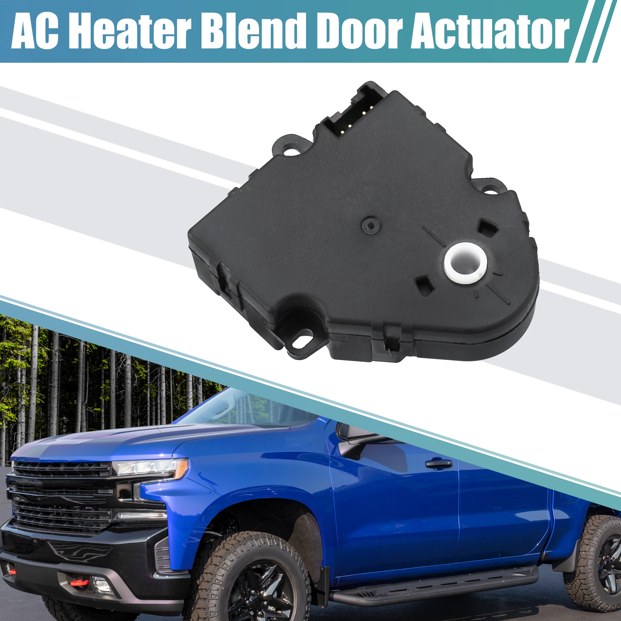 

Привод двери смеси обогревателя переменного тока UXCELL для Chevrolet Silverado 1500 2004, замена 16163982