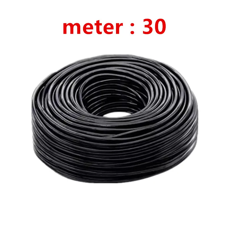 50m Gartenbewässerungsschlauch 4/7mm PVC Mikrobewässerungsrohr Tropfbewässerungsschlauch Sprinkler 1/4'' Rasen Balkon Gewächshaus – Detail 7
