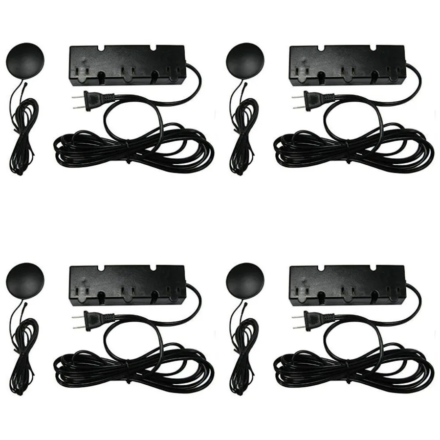 

Ironsmith Lighting Products 3 Level Touch Dimmer with 3 Plug In Receptacles for 200W Max, 120V Input, Touch Dimmer Switch for L
