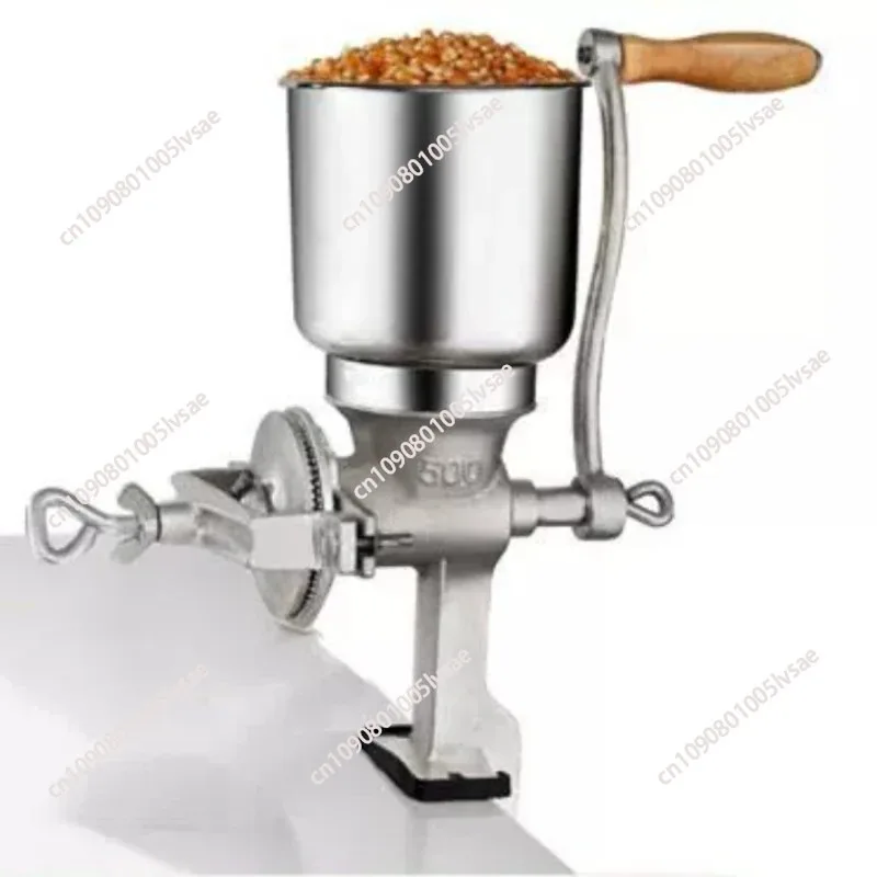 Manual hand home large walnut peanut corn flour mill tinned iron mill grain grinder herbs  machine spice