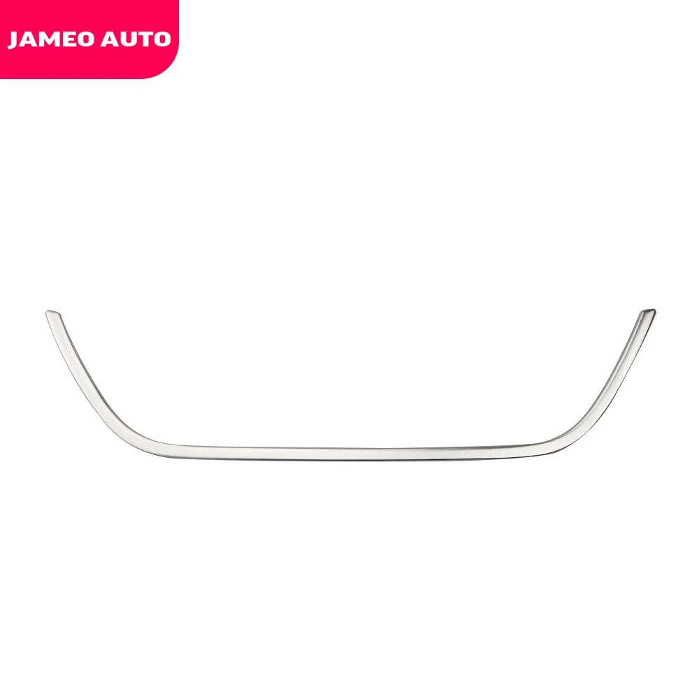 Jameo Auto Accessories for Ford Focus 2019 2020 Stainless Steel Central Control Air Condition Vent Outlet Underside Cover Trim