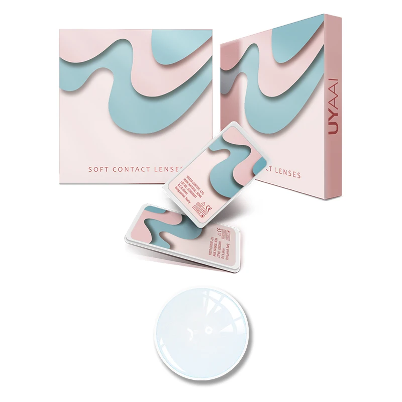 Bio-essence -0,75~-9,00 Klare Kontaktlinsen mit Dioptrien-Vorbehalt, hochwertige transparente Kontaktlinsen mit Sehstärke – Detail 3