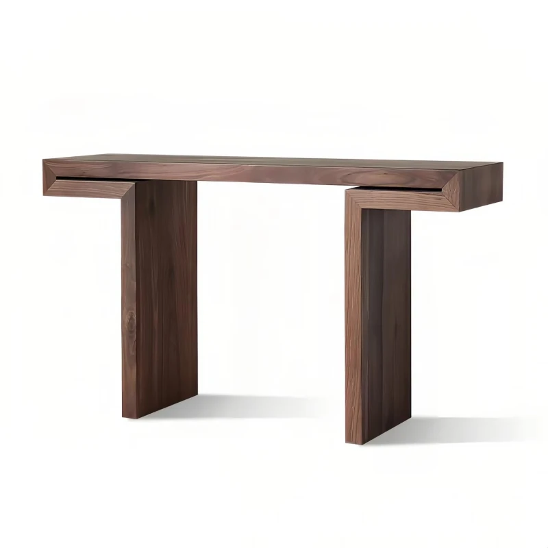 

Chinese walnut console table for living rooms in villas and upscale hotels