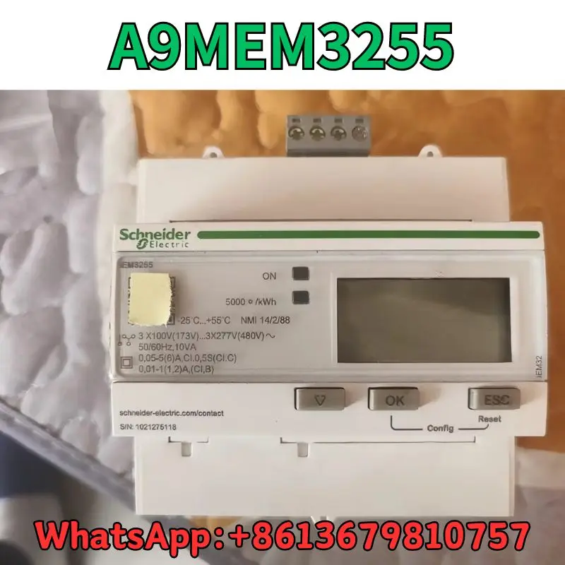 

Used Energy meter A9MEM3255 test OK Fast Shipping