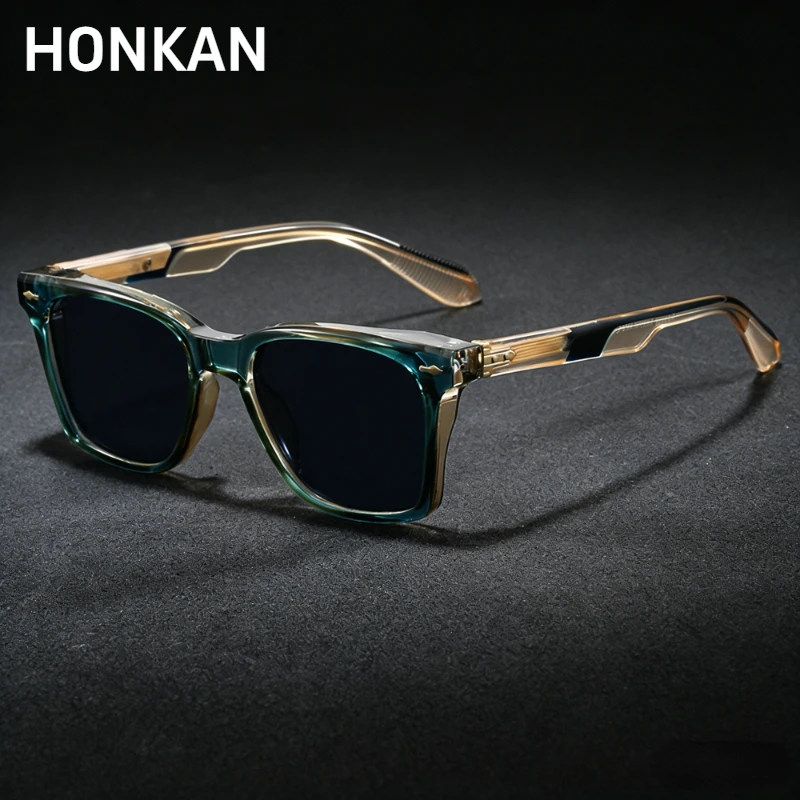 

Retro Gradient Rivet Punk Square Sunglasses Women Square Men Male Sun Glasses Outdoor Driving Luxury Brand Design Shade Eyewear