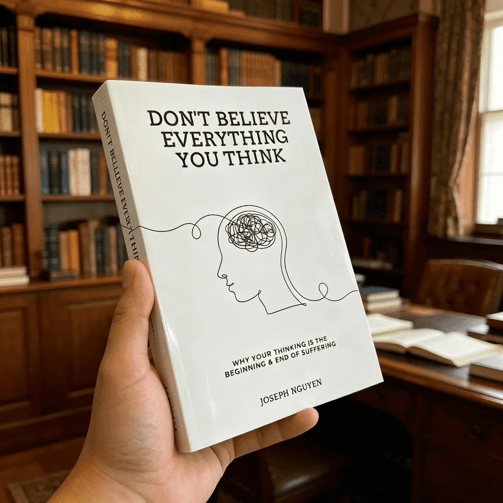 Don't Believe Everything You Think Joseph Nguyen Self-Help Seekers English Paperback Overcome Negative Thinking BookFreeShipping