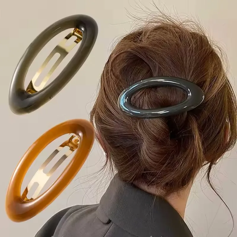 

Korean Big Spring Hair Claw Clips Women Metal Jelly Ponytail Holder Hairpin Barrettes Fashion Girls Hair Accessories Hairgrip