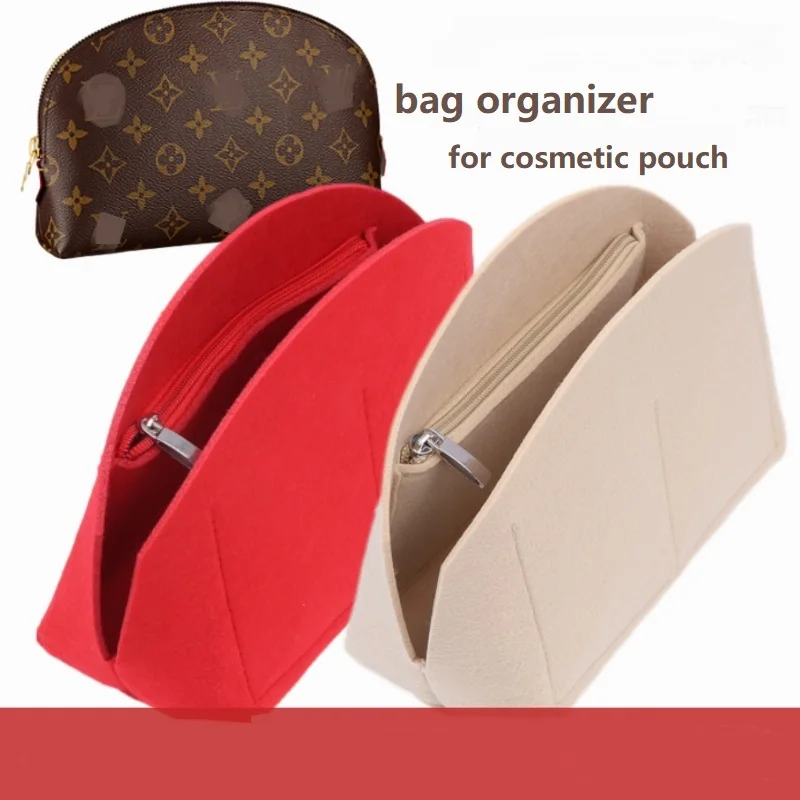 【Only Sale Inner Bag】Bag Organizer Insert For LV Cosmetic Pouch PM  MM Bag Organiser Divider Shaper Protector Compartment