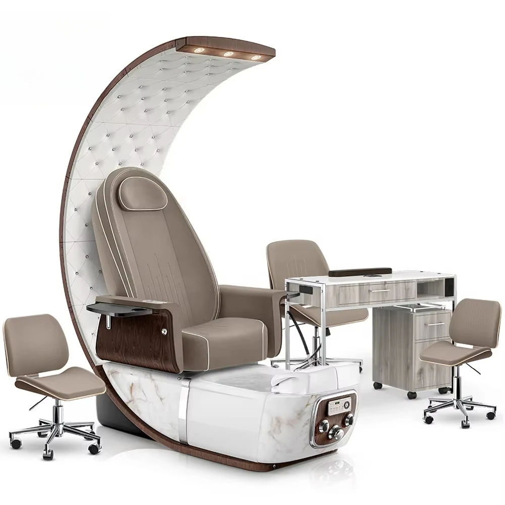 Smooth mobility convenience pedicure trolley Metal furniture, acetone-resistant gel-coated trolley