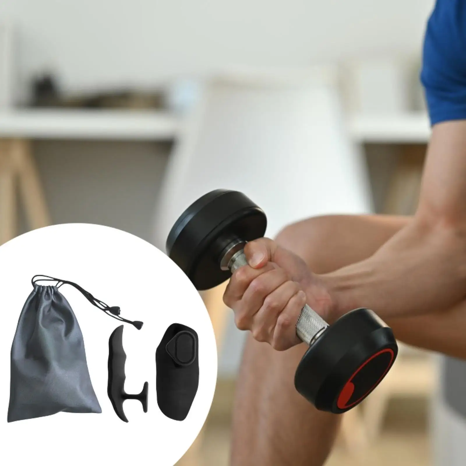 Nonslip Weight Lifting Grip Pads Durable Palm Support for Pull Ups Rowing Bodybuilding Fitness Gear