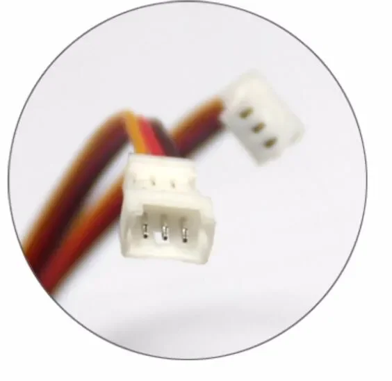 2.3Kg SCS0009シリアルマイクロサーボコアモーターメタルギアTTLレベルフィードバックミニサーボ（ロボットアームと指親指用）（1/2/4個）