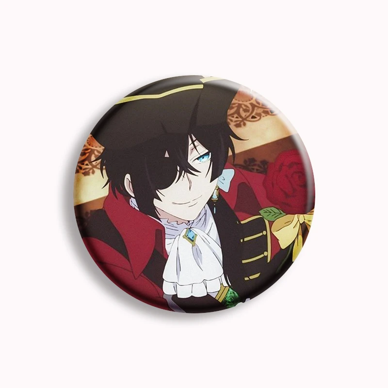 Anime The Case Study of Vanitas Funny Soft Button Pin Creative Vanitas no Carte Cartoon Brooch Badge Bag Accessories Decor