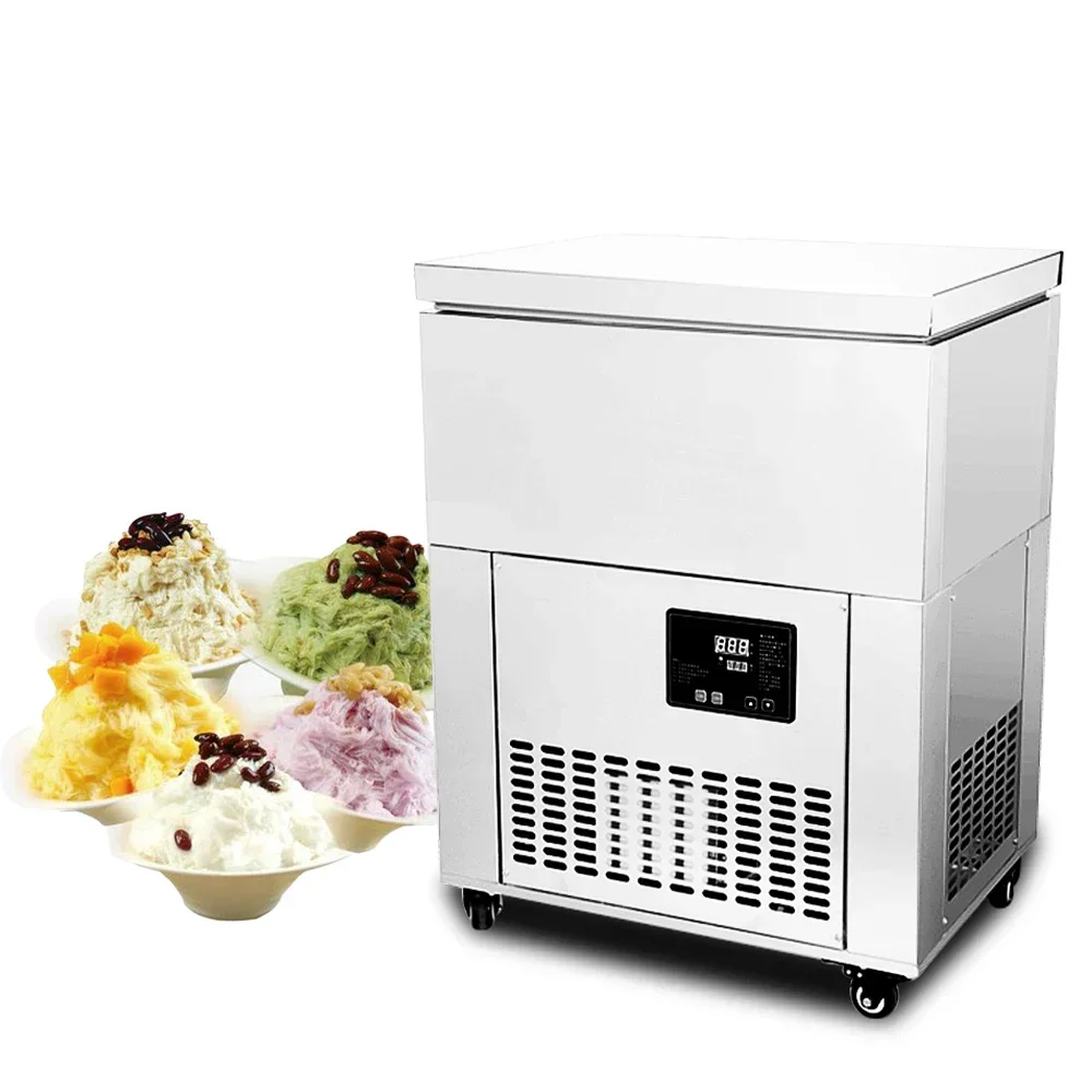 

110V 220V Wholesale Anti-Corrosion 6/8/12 Buckets Round Snow Ice Block Brick Moulds Freezing Moulding Making Machine For Sale