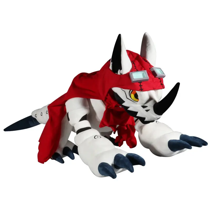 

60cm Cute Cartoon Digimon Adventure Huckmon Large plush toy doll pillow ornament, birthday gift toy