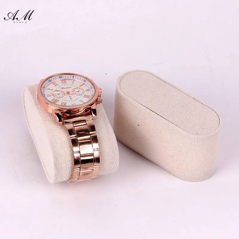 2024 New Portable Watch Pillows Bracelet Wristwatch Display Pad Storage Box Stand Jewelry for Protection Cushion