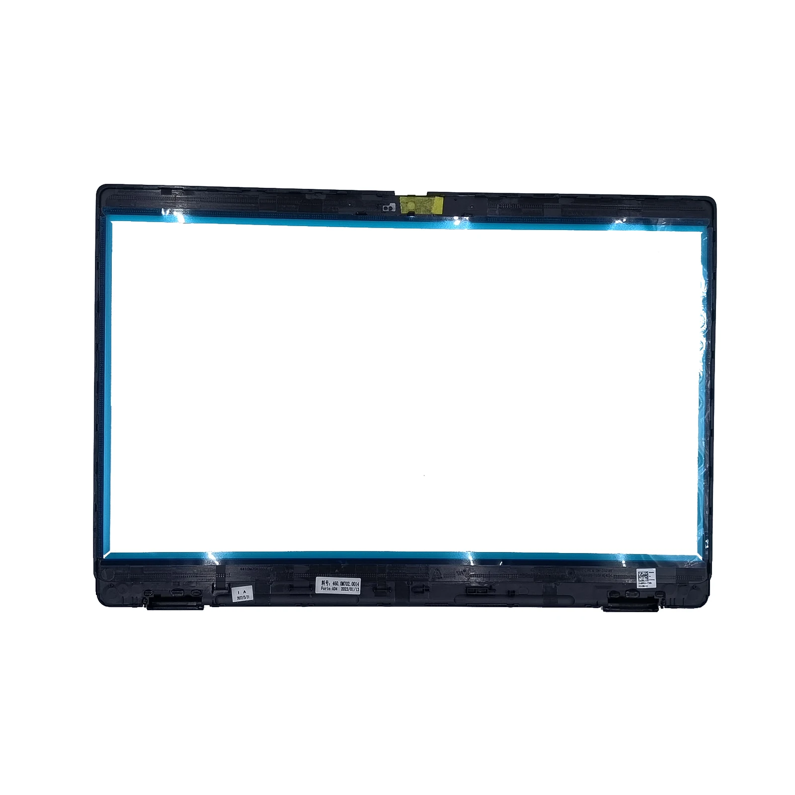 Novo para dell latitude 5320 lcd moldura frontal tela substituir capa preta 0nkw9n 0g2dgw 08f8vw