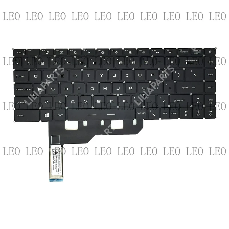 

AA For MSI GS66 Stealth GE66 Raider GP66 Replacement Backlit Keyboard Black