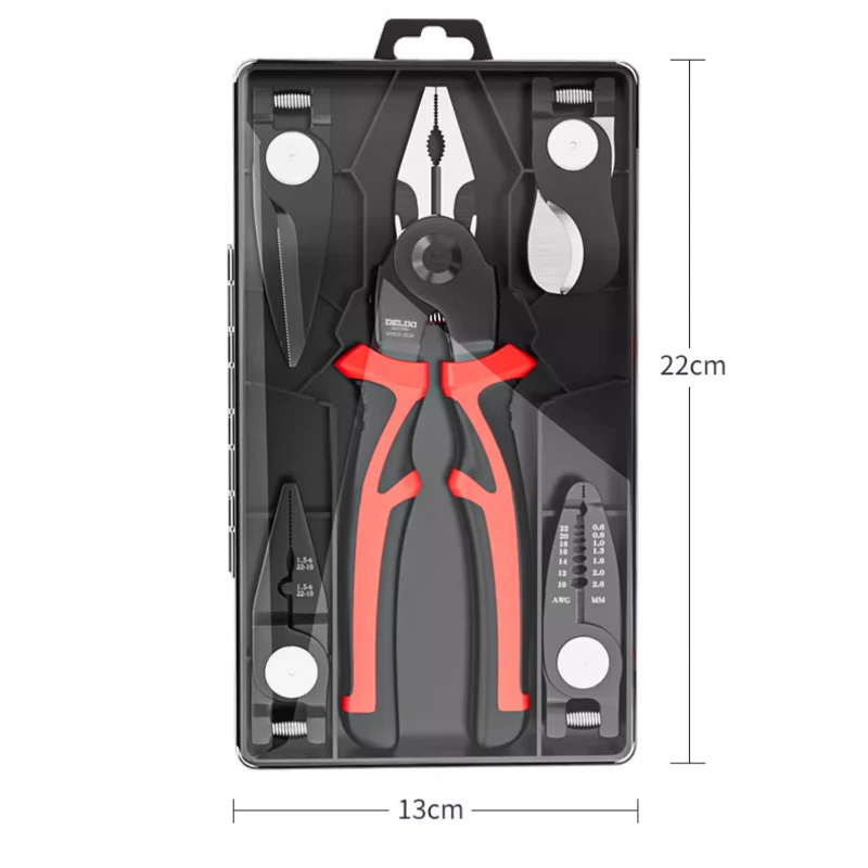 

Многофункциональные плоскогубцы от одного до пяти, плоскогубцы для зачистки проводов, специальные кусачки для проводов для электриков.