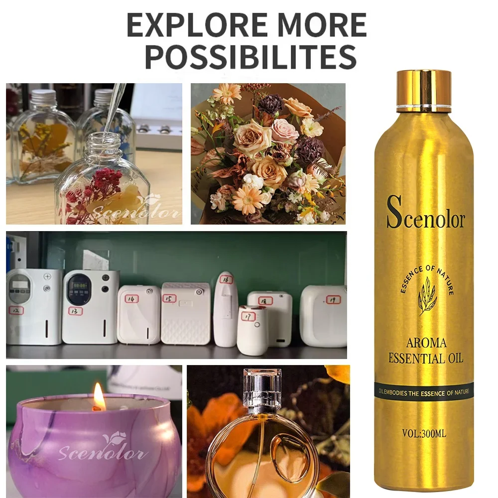 300ML Hxrmes Terrzez Aroma Oil Essential Oils For Aromatic Diffuser Aromatherapy Air Fragrance Perfume Oil For Hotel Home Office