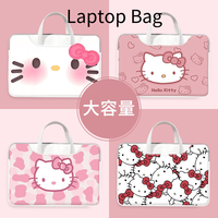 Cute Laptop Bag 13.3 14 15 15.6 Inch Waterproof Shockproof Notebook Case For Macbook Air Pro 13.6 16 Dell Xiaomi Huawei Handbag