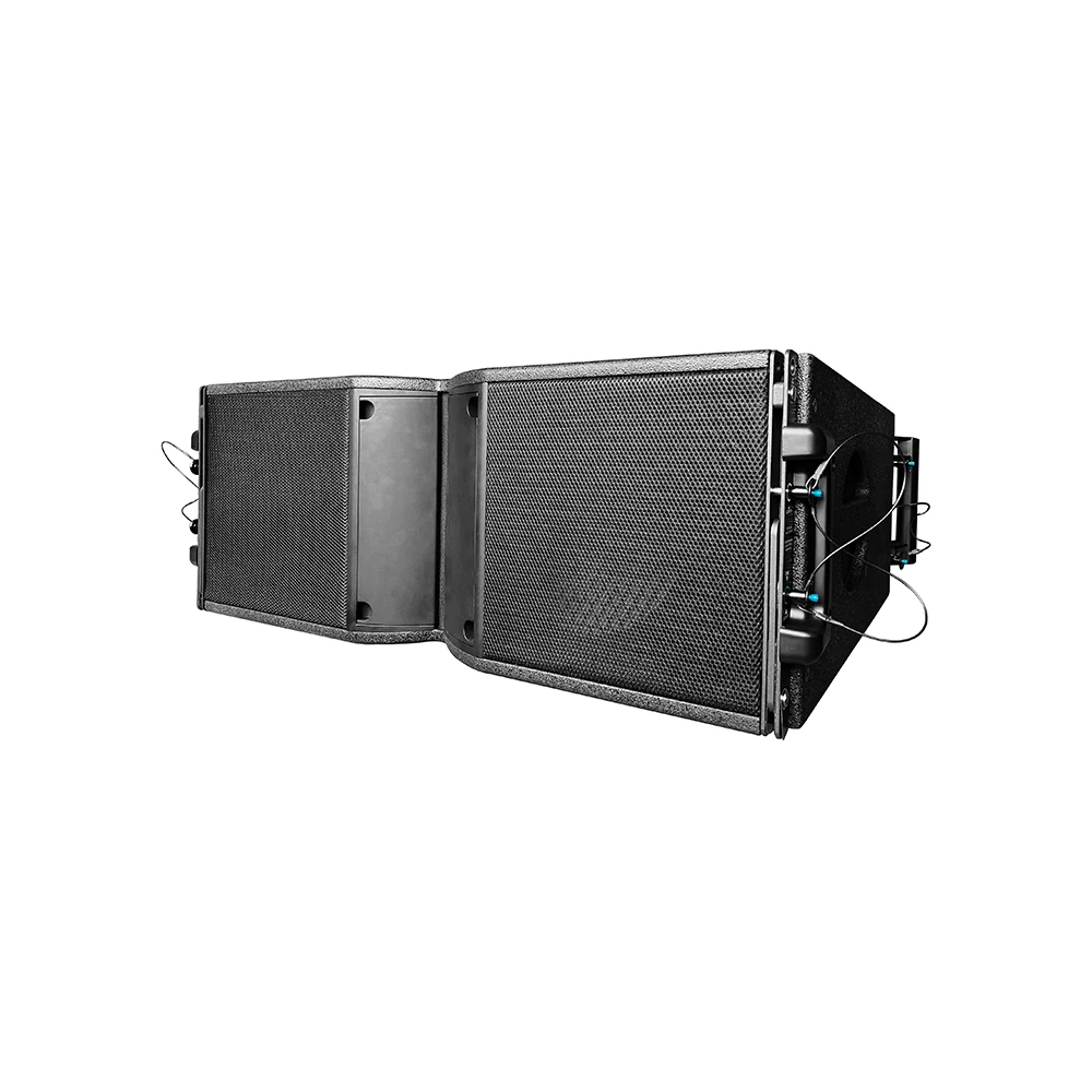 IPALEAD LA-210A Dual 10-inch Full-range Line Array Speakers 1400W 8 Wood 1 Year Warranty 45Hz-20KHz 780x390x290mm Battery