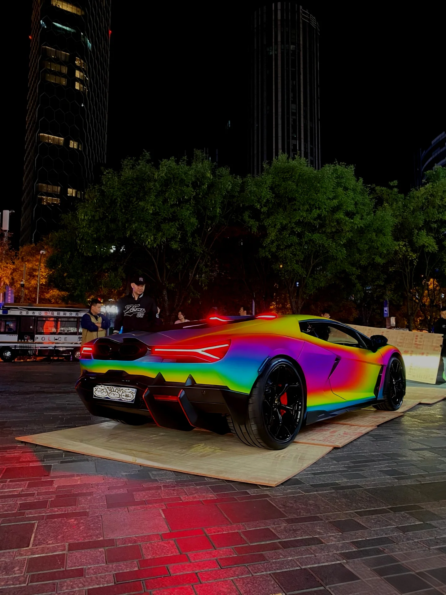 PET Iridescent Prism Car Body Wrap Vinyl Film Car Paint Protection Film PPF Color Changing Film