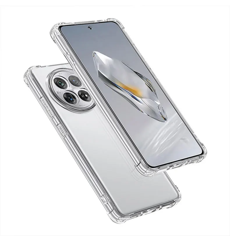 حافظة شفافة سميكة ضد الغبار لهاتف Oneplus 15 13T 13S 13R 12T 11R 10R 10T 10 Pro Nord 5 4 3 غطاء شفاف