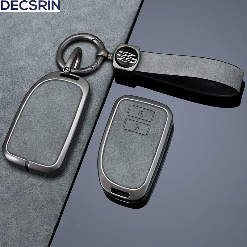 2/3 Tasten Auto Schlüssel Fall Abdeckung Shell Fob Halter Für Toyota Aygo 2017 2018 Yaris Porte Spade Hiace Regiusage auto Zubehör