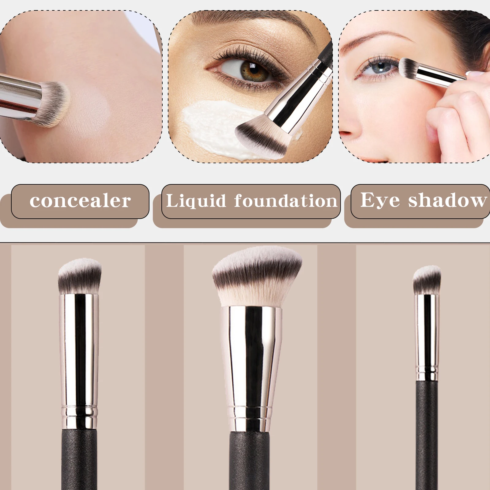 Professional Makeup Brush Set Combination Foundation Concealer eyeshadow Smooth contoured brush Good brush gift