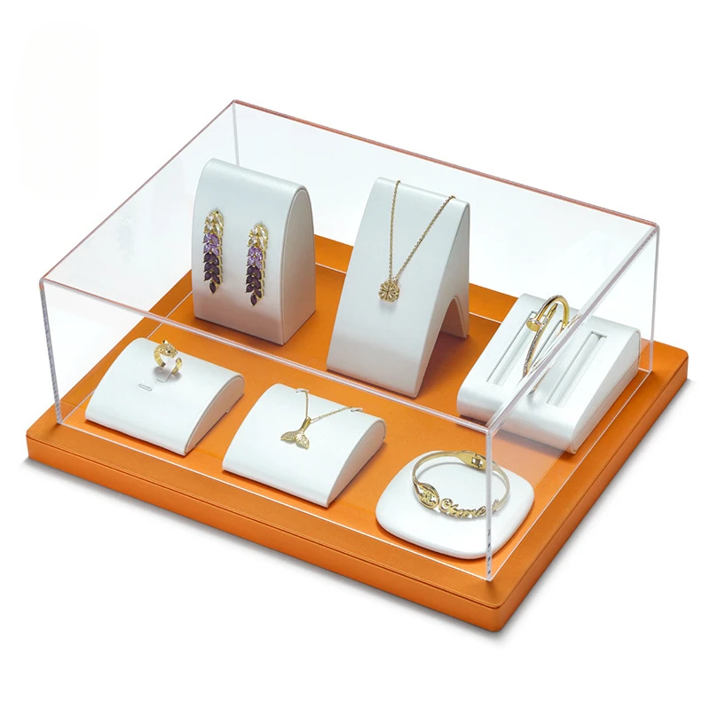 Jewelry display counter props jewelry display rack necklace earrings bracelet ring tray live broadcast station