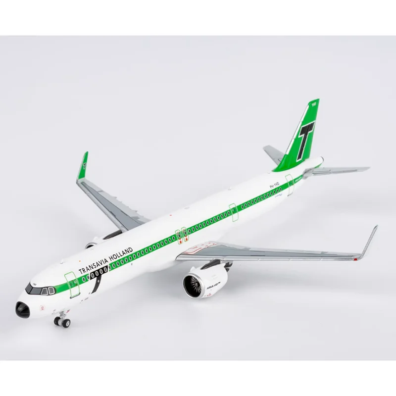 NG 1/400 スケール トランサビア航空 A321neo PH-YHD ダイキャスト合金航空機モデル コレクタブル装飾品