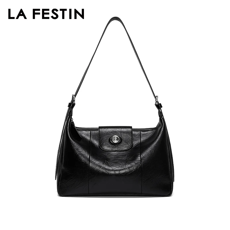 LA FESTIN Original Brand Women\'s bag Large Capacity Bag Fashion Shoulder Bag Luxury Bags 2024 Casual Tote Popular Crossbody Bag