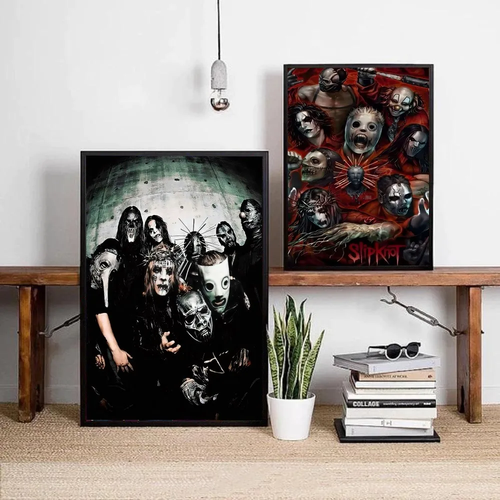 S-Slipknot-Hope Is Gone Poster DIY Poster Kraft Paper Vintage Poster Wall Art Painting Study Stickers Big Szie Wall Painting