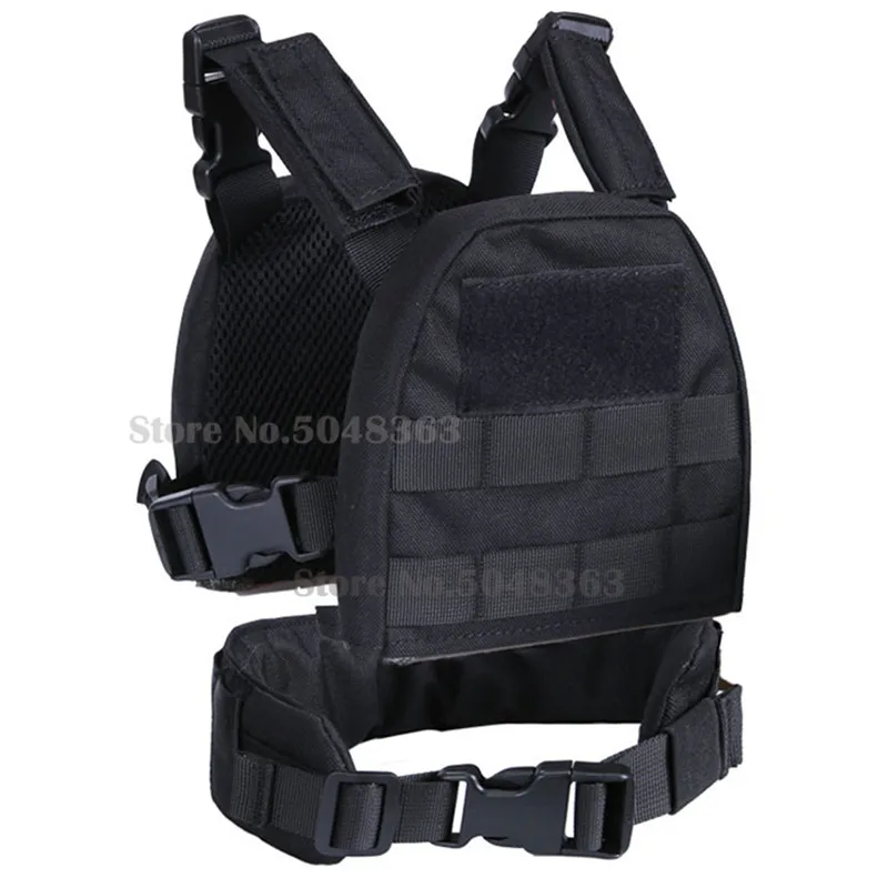 Children Kids Airsoft Molle Vest Tactical Military Plate Carrier Combat Vest with Patrol Belt Child Clothes