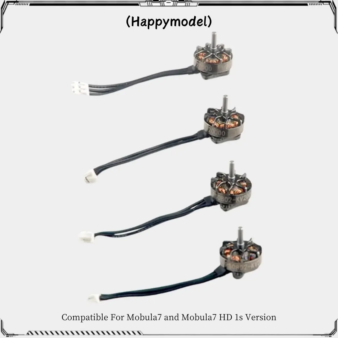 HappyModel RS0802 KV20000 1S มอเตอร์ไร้แปรง CW CCW สําหรับ FPV Freestyle Mobula7 Mobula7 HD 1S Tinywhoop Drones