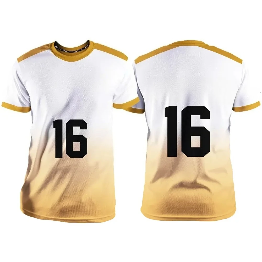 白い漫画アニメコスプレメンズジャージー夏半袖子供用Tシャツ3Dプリントトップス2025ファッションレディースTシャツ