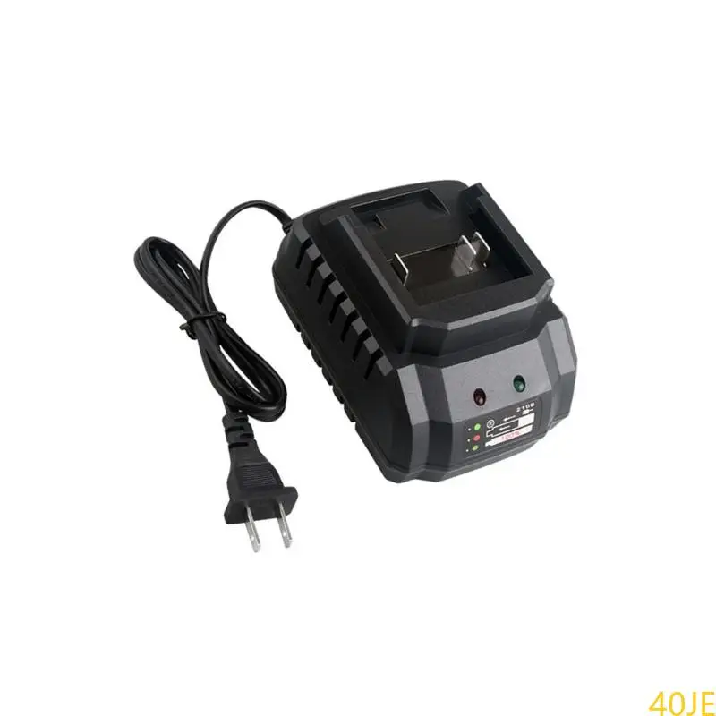 

40JE Professional 21V Litium-Lon Battery Basers со светодиодным освещением быстрого зарядного устройства для электрического