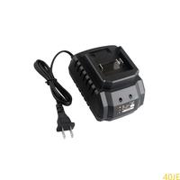 40JE Professional 21V Lithium-lon Battery Chargers Base with LED Light Quick Chargers for Electric Drill Wrench Power Tool