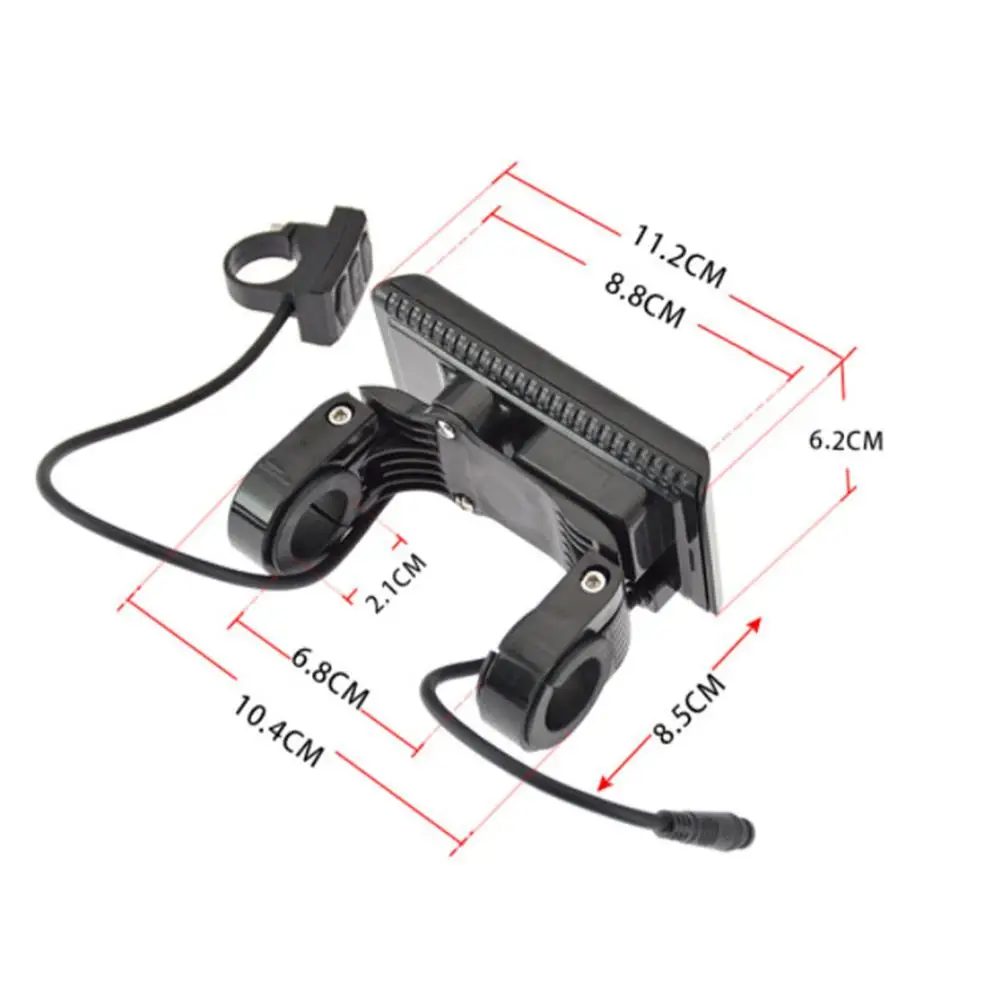 Ebike SW900 LCD Display Control Elektrische Fahrrad Geschwindigkeit Meter Wasserdicht Stecker Rekord Instrument Control/Einstellung 24/36/48/52/60V